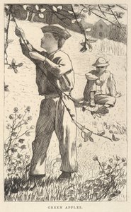 Groene appels, uit Onze Jonge Mensen, augustus 1868