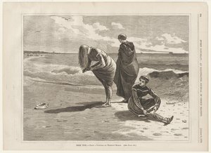 Vloed door Winslow Homer
