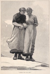 Looking Over The Cliff, uit The Century Magazine, november 1883