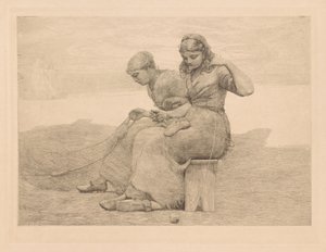 De scheuren herstellen door Winslow Homer