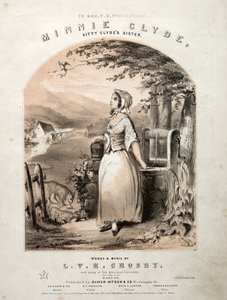 Minnie Clyde - Bladmuziekomslag