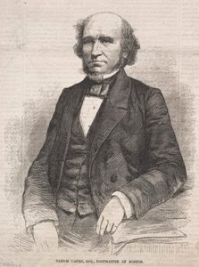 Nahum Capen, Esq., Postmeester van Boston door Winslow Homer