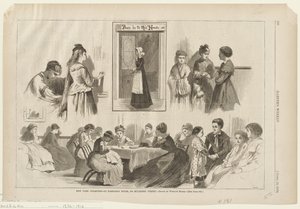 Liefdadigheidsinstellingen in New York - St. Barnabas House door Winslow Homer