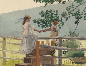 Op de Stijl door Winslow Homer
