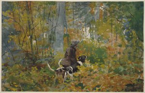 Op het spoor door Winslow Homer