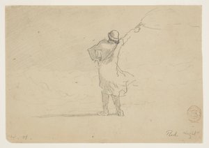 Rood Licht door Winslow Homer