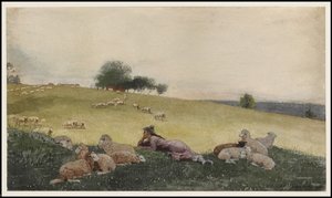Herderin van Houghton Farm, 1878