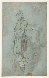 Zijaanzicht van een Drummer