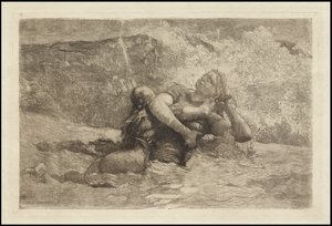 Studie voor Undertow, ca. 1886