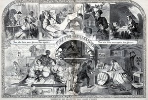 Thanksgiving Day, 1860, De twee grote klassen van de samenleving, uit Harper