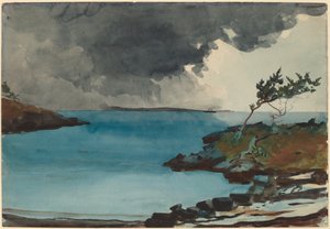 De naderende storm, 1901 door Winslow Homer