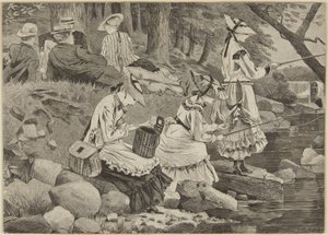 Het visgezelschap door Winslow Homer