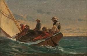 De Flirt door Winslow Homer