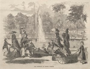 De fontein bij Boston