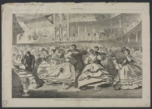Het grote Russische bal in de Muziekacademie, 5 november 1863