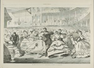 Het grote Russische bal in de Muziekacademie, 5 november 1863
