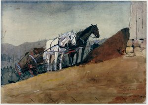 De schuur op de heuveltop - Houghton Farm