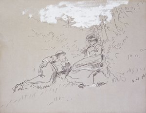 De huwelijksreis, 1875 door Winslow Homer