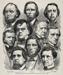 De laatste delegatie van Georgia in het Congres van de Verenigde Staten
 door Winslow Homer