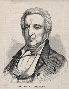 De overleden William Wood, 1857