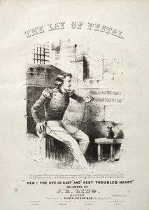 De leugen van Pestal - Bladmuziek Cover door Winslow Homer