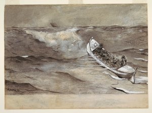 De reddingsboot door Winslow Homer