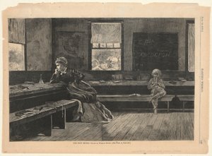 De middagpauze, uit Harper door Winslow Homer
