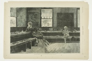 De middagpauze door Winslow Homer
