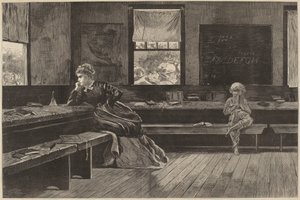 De middagpauze door Winslow Homer