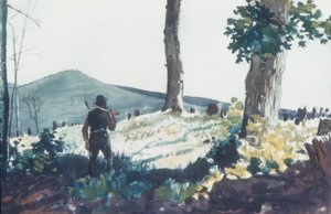 De Pionier, 1900 door Winslow Homer