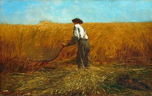 De veteraan in een nieuw veld, 1865 door Winslow Homer