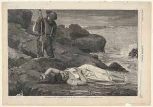 Het wrak van de door Winslow Homer