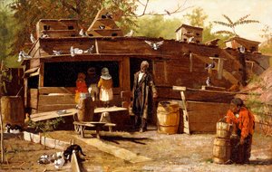Oom Ned thuis, 1875 door Winslow Homer
