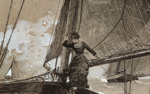 Zeilmeisje, 1880