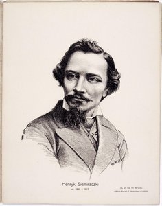 Henryk Siemiradzki 1843-1902, 1917 door Wladyslaw Barwicki