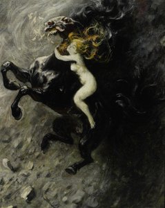 De zonde door Wladyslaw Podkowinski