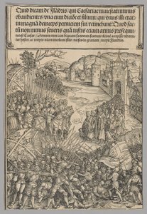 Vlaamse Opstand, plaat 7 uit Historische Scènes uit het Leven van Keizer Maximiliaan I uit de Triomfboog