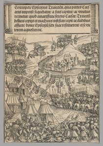 Belegering van Utrecht, plaat 6 uit Historische Taferelen uit het Leven van Keizer Maximiliaan I van de Triomfboog