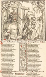 De Man van Smarten en Mater Dolorosa door Wolf Traut