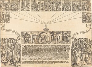 De Geboorte en Passie van Christus door Wolf Traut