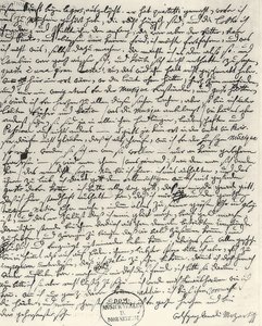 Handgeschreven brief van Mozart door Wolfgang Amadeus Mozart
