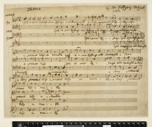  door Wolfgang Amadeus Mozart