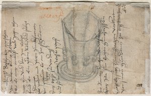 Achtzijdige beker verso, 1513