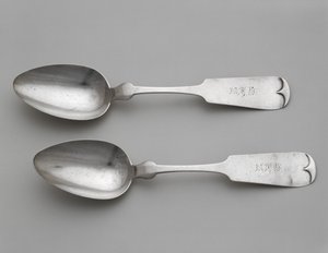 Dessertlepels, ca. 1860-1870