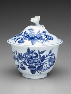 Gedekte Suikerpot, ca. 1760-1780