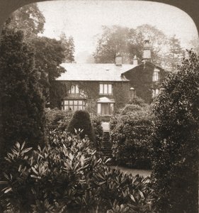Rydal Mount, huis van William Wordsworth, Lake District, Engeland, 1903