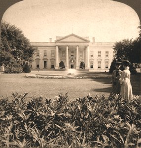 Het Witte Huis, Washington D.C., 1908 door Works and Sun Sculpture Studios