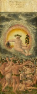 De heerschappij van Bacchus [linker paneel]