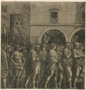 De triomf van Caesar: De senatoren
