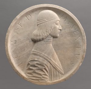 Gian Galeazzo Maria Sforza, hertog van Milaan, vroege 1490s door Workshop of Benedetto Briosco